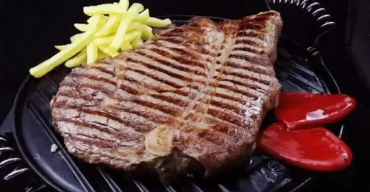Bistec with peppers