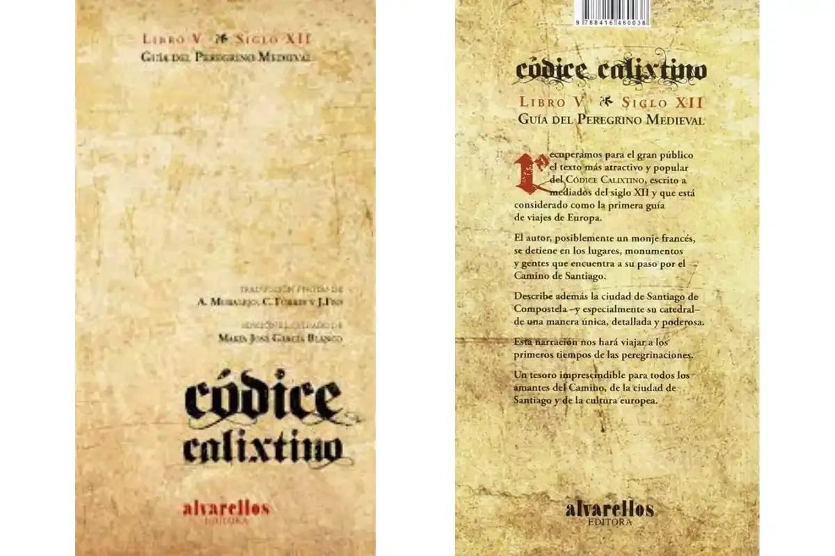 Front and back cover of the Codex Calixtinus