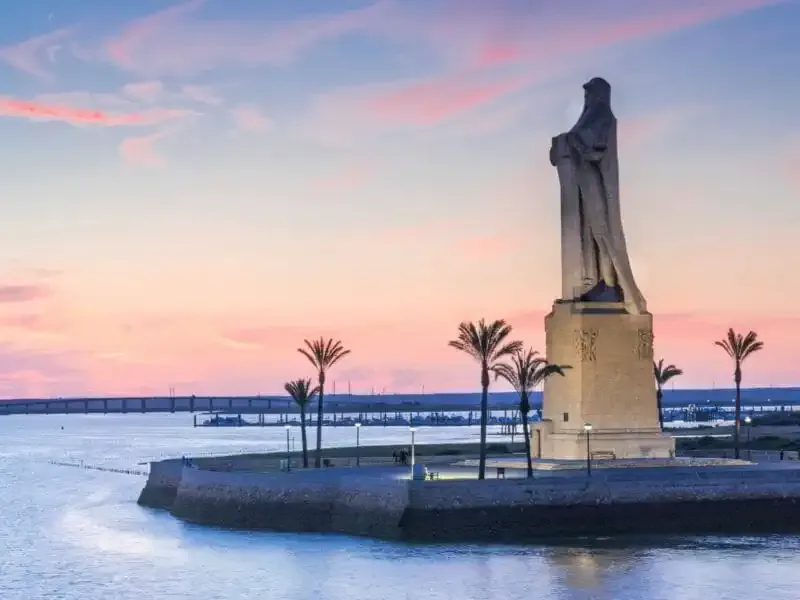 Blick auf Huelva