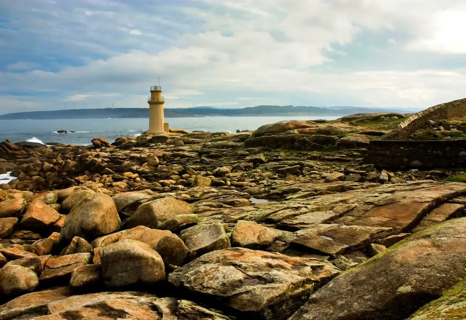 La costa de Muxía y su faro