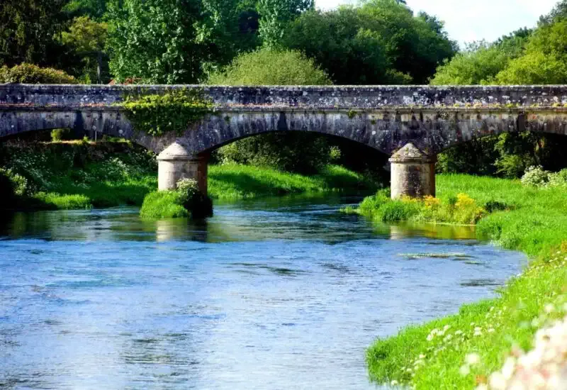 Puente en el Camino Portugués en su Variante espiritual