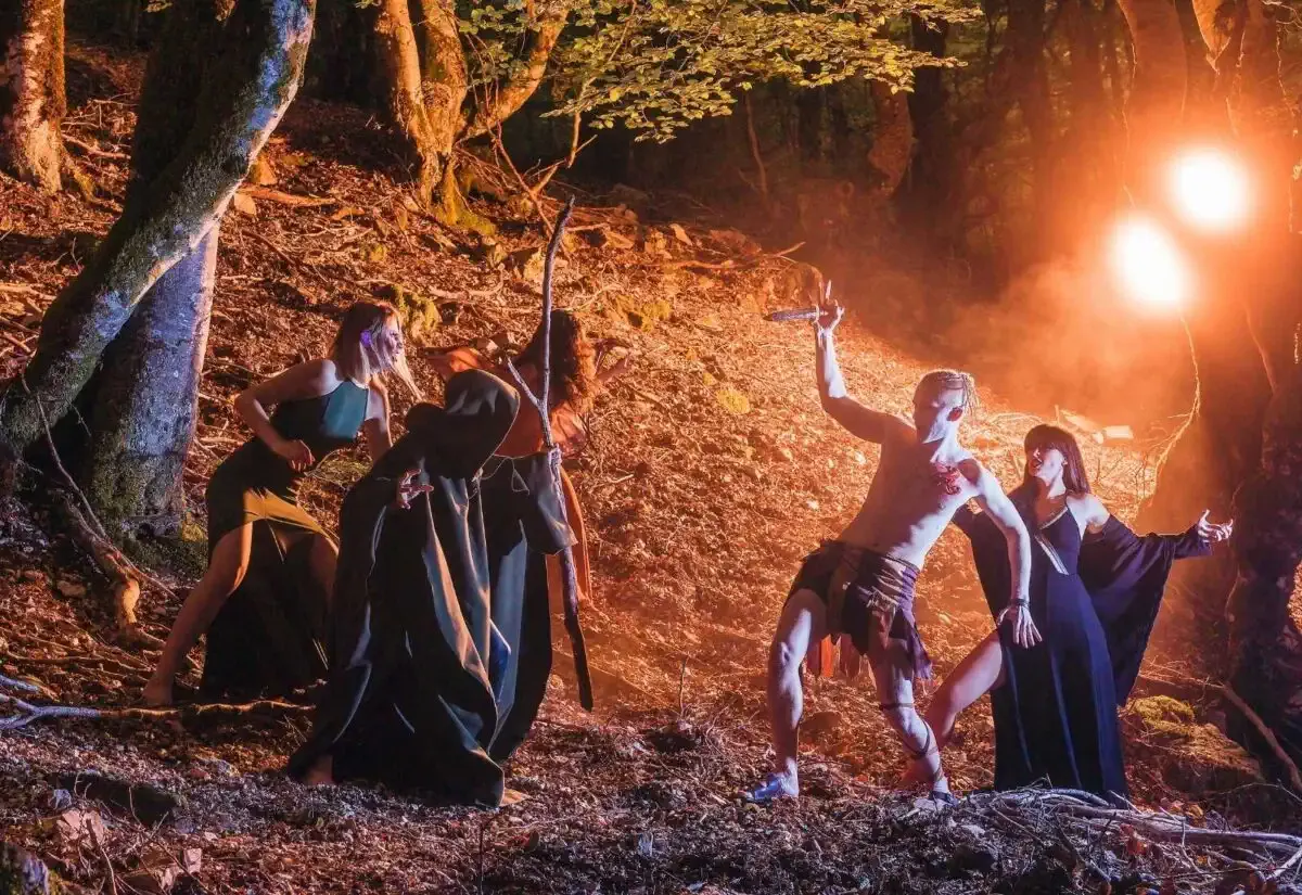 Escena de ritual