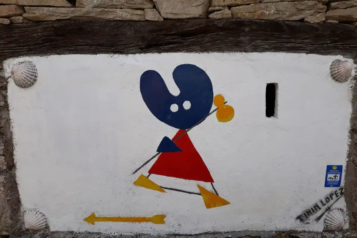 Pelegrín will accompany you on any Camino