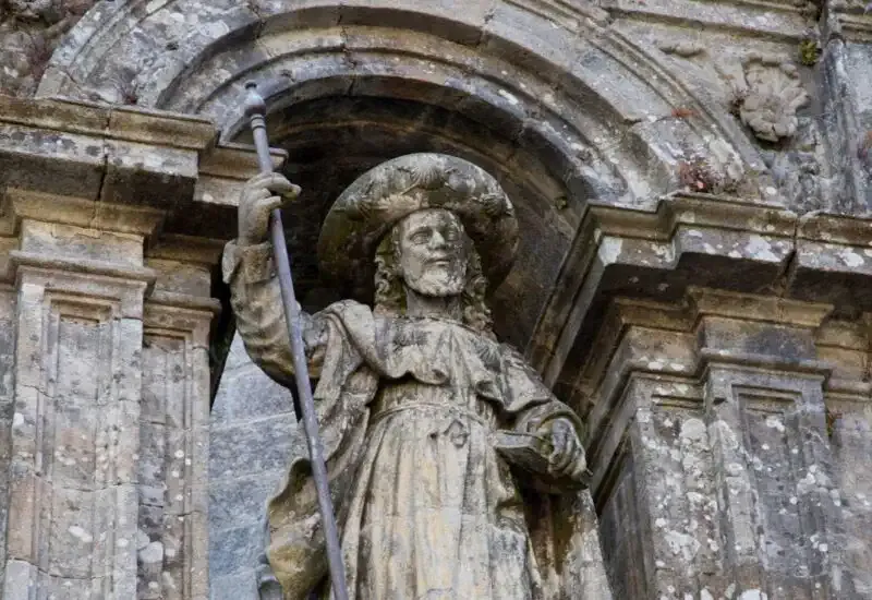 Sankt Jakobus der Apostel in der Kathedrale von Santiago