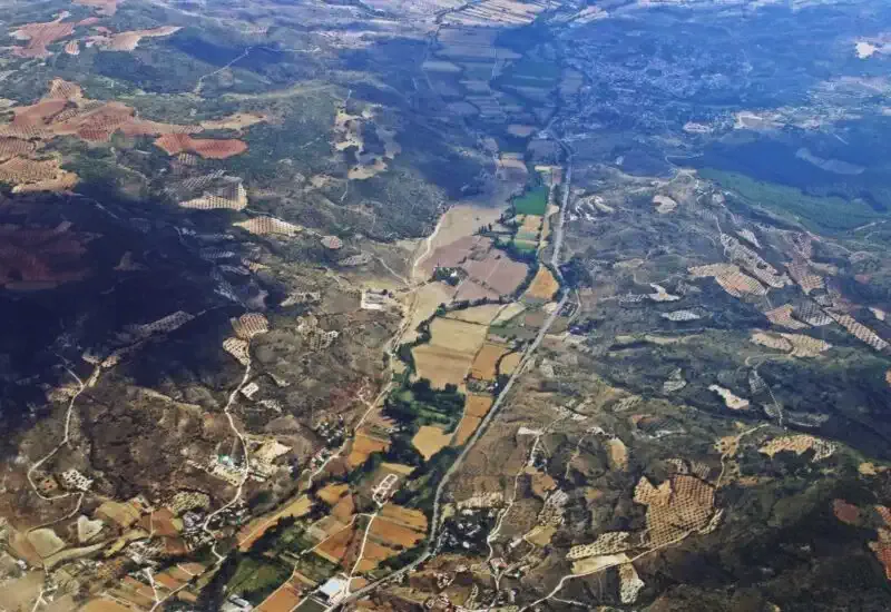 El Camino de Uclés visto desde arriba