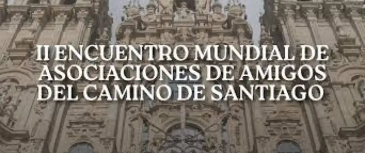 Cartel II Encuentro Internacional de Asociaciones del Camino de Santiago