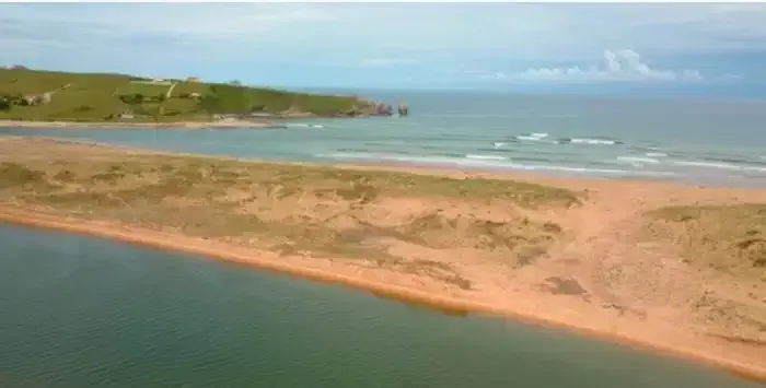 Spiaggia sul parco naturale