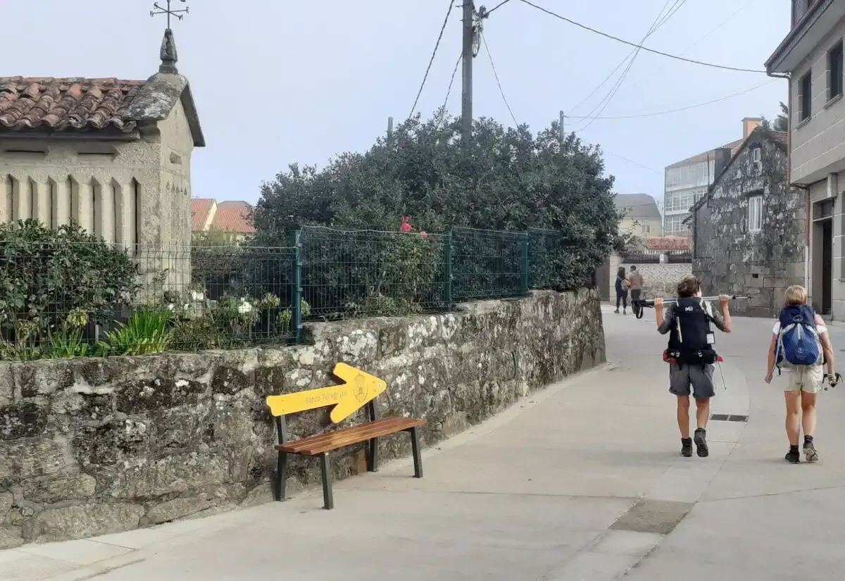 Freundinnen als Pilgerinnen auf dem Portugiesischen Jakobsweg