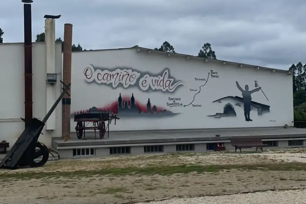 On the English Way from Ferrol, you