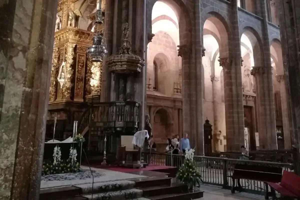 Botafumeiro sotto la cupola