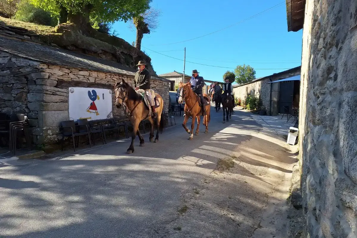 Horseback pilgrims