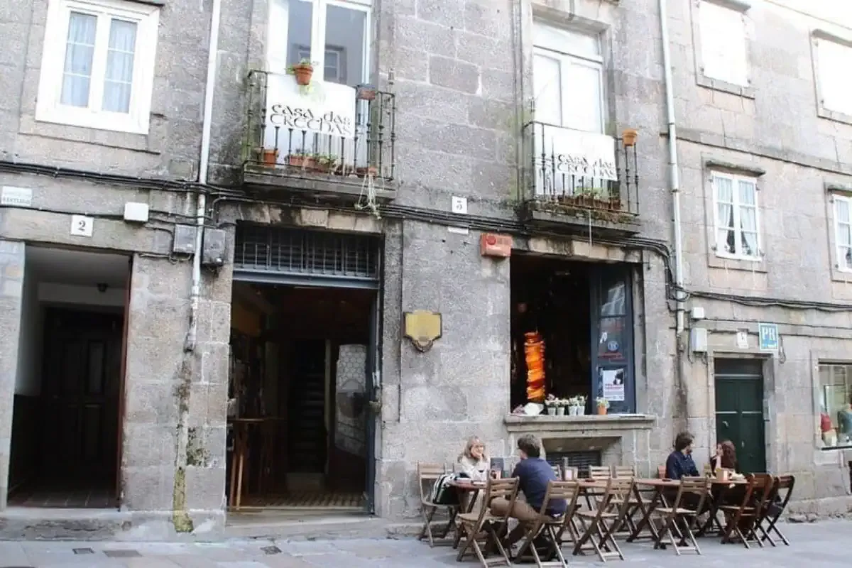 Terrace in Santiago de Compostela