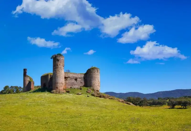 Castle in a hill