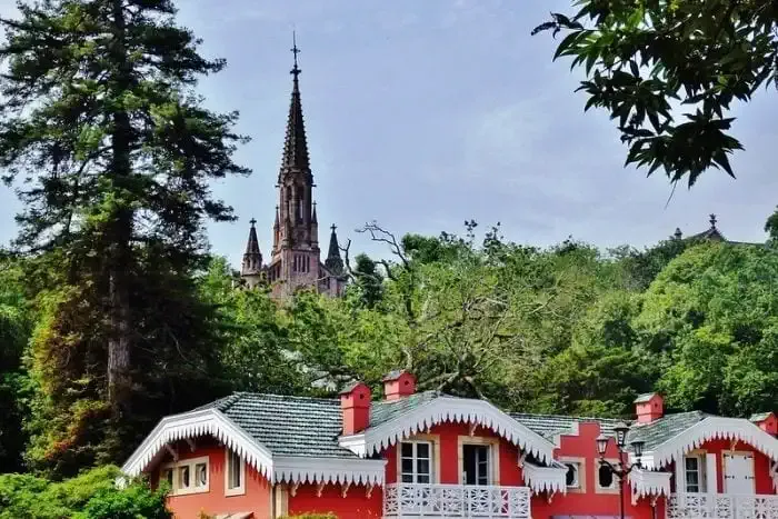 the Palace of Sobrellano of Comillas