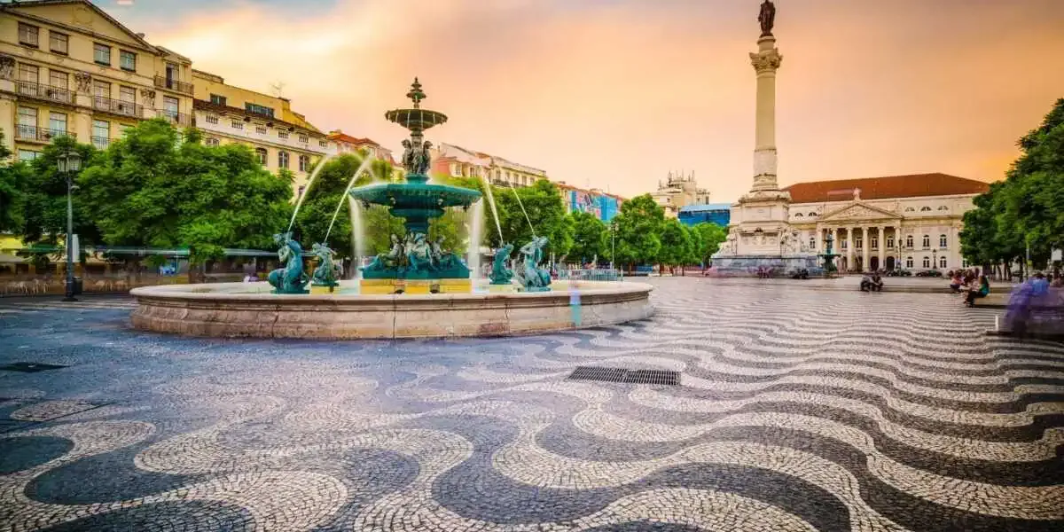 Piazza di Rossio Lisboa
