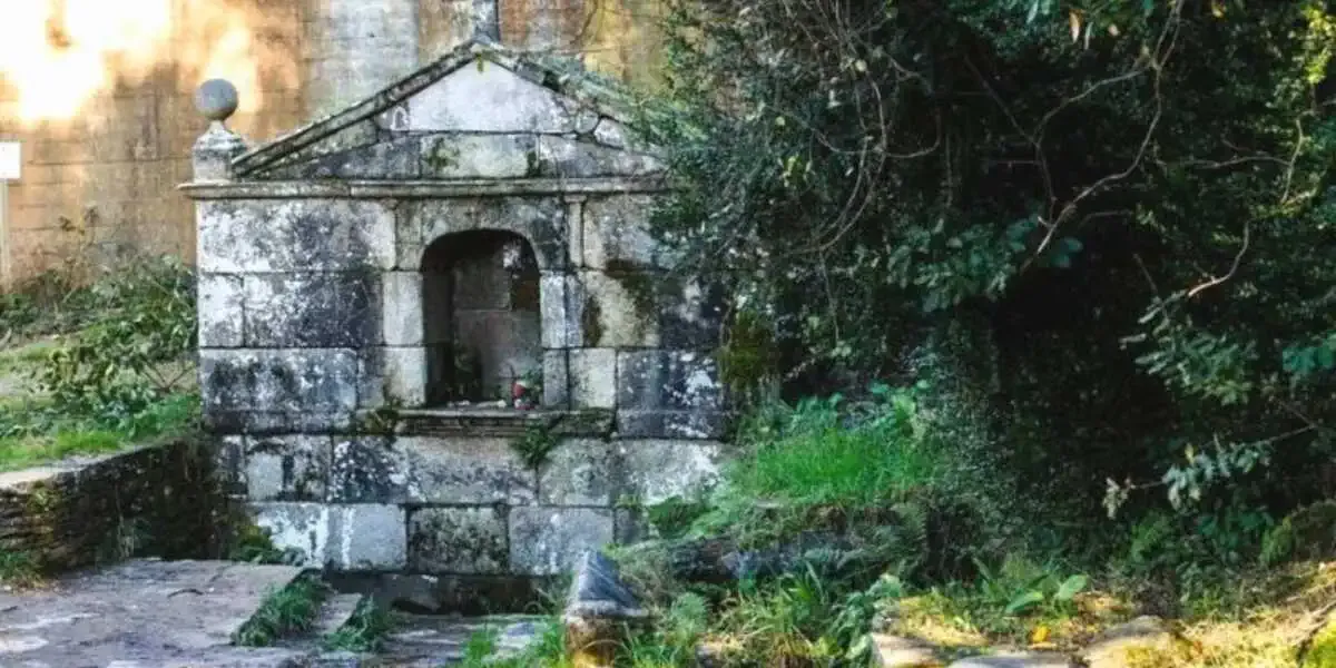 Brunnen Santa Irene Camino Francés