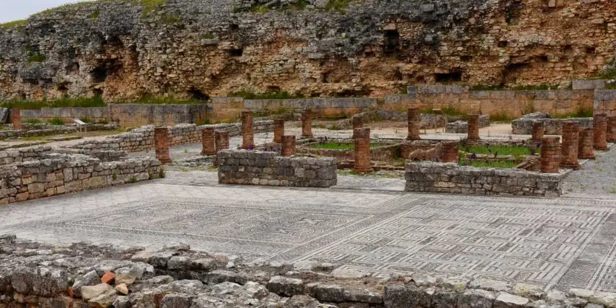 Resti di Romanos Conimbriga Camino Portugues Cernache