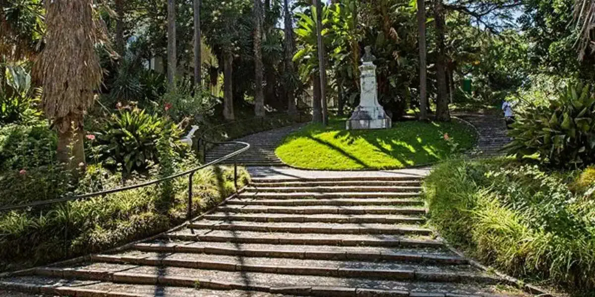Jardin de botánico Caldas de Reis