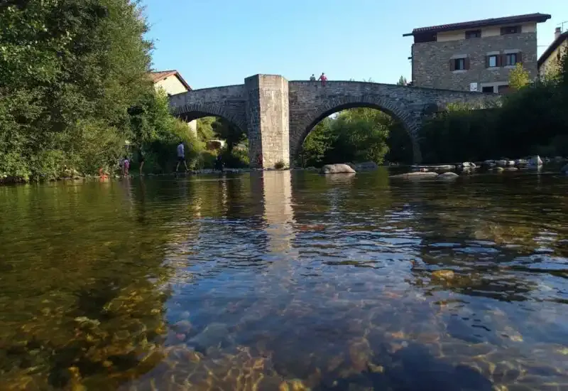 El Puente de la Rabia en Zubiri