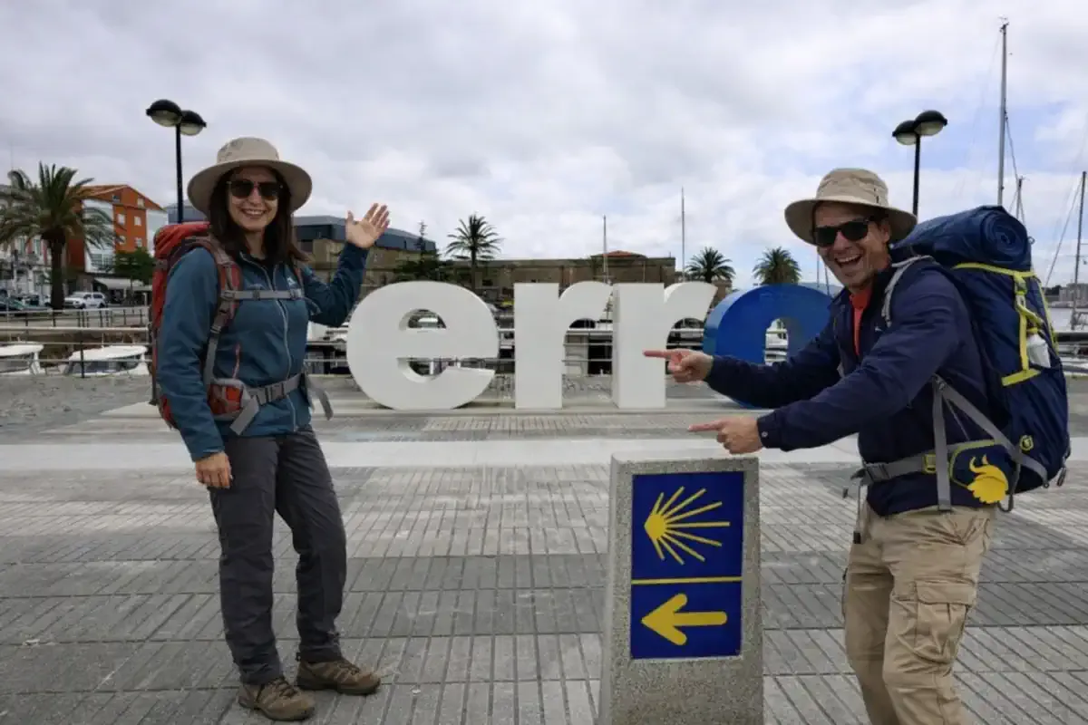 Comienzo del Camino en Ferrol